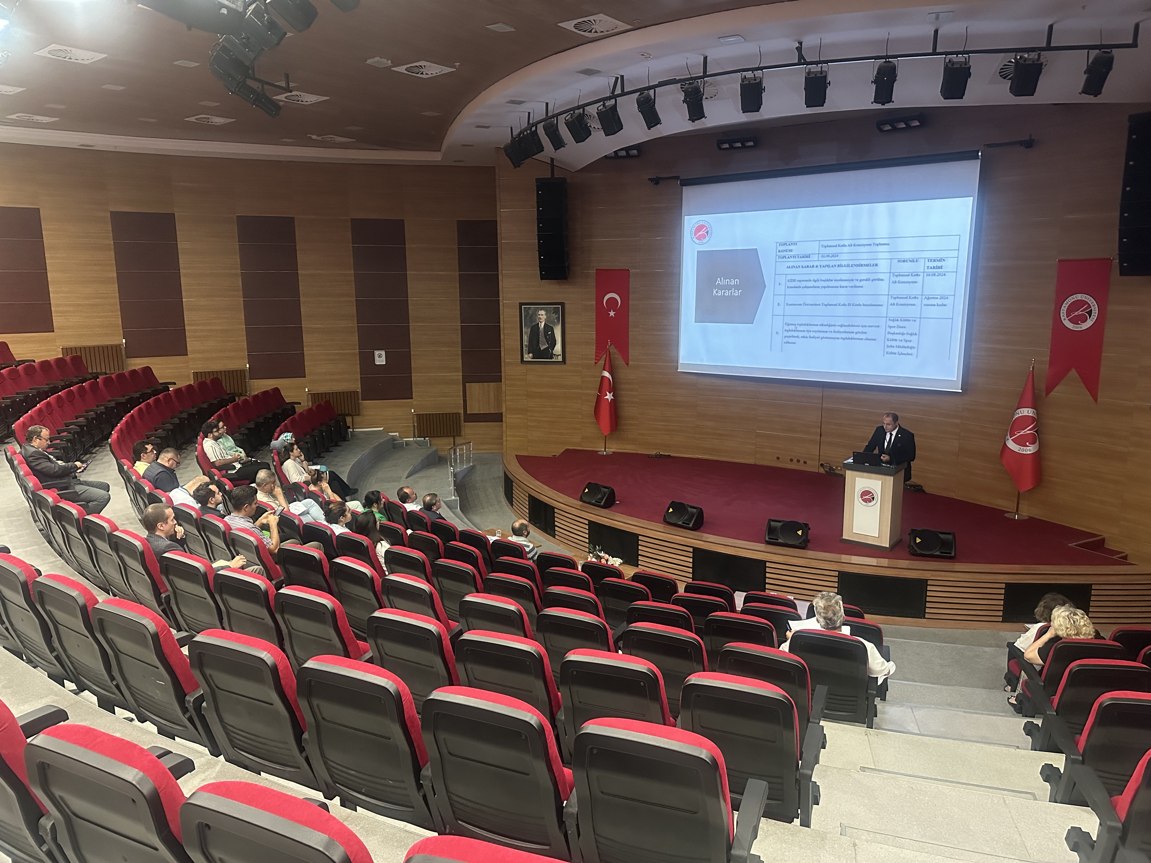 Üniversitemiz Kalite Komisyonu Toplantısını Gerçekleştirdi
